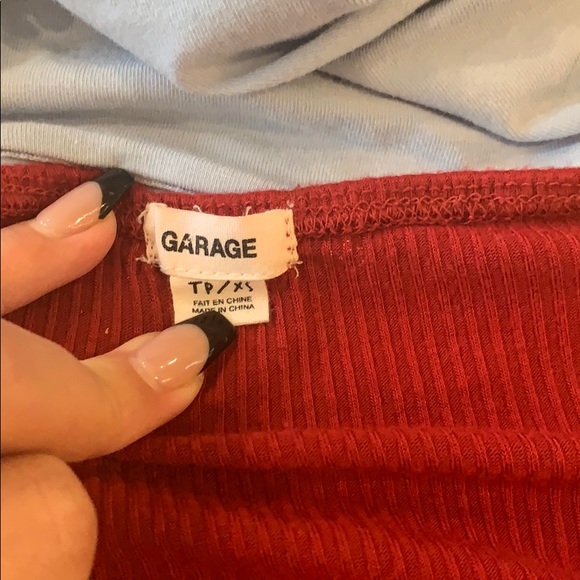 GARAGE milkmaid top - Picture 3 of 3